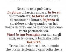 La forza la trovi in te La forza la trovi in te